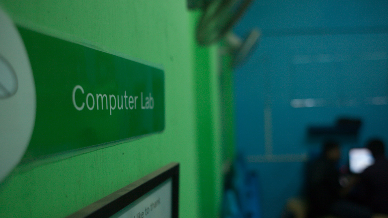 New Computer Lab opens in Chamda Bazaar